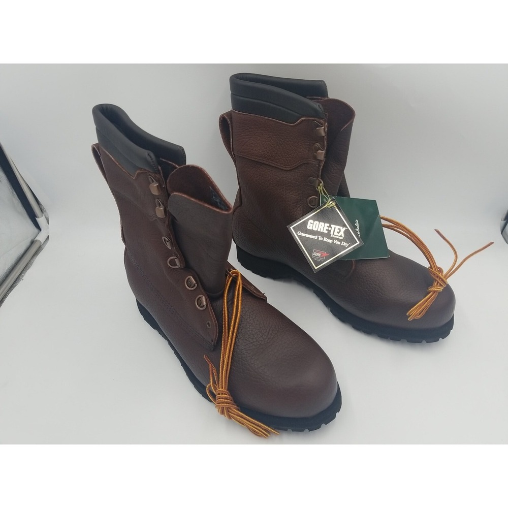 Vtg Cabelas Men's Hunting Boots Made in USA Leather Gore-Tex Insulated Size 14 D
